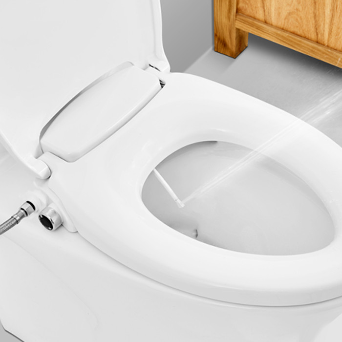 Nonelectric Bidet Toilet Seat, Fit Elongated Toilets toilet